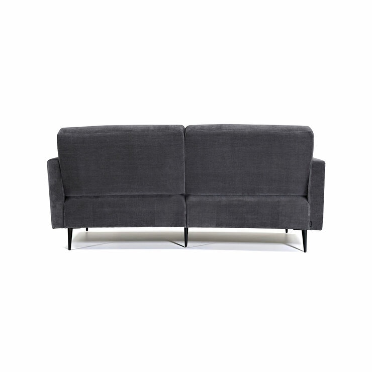 MOONAP Monroe Dark Grey Fabric 3 Seater Sofa MOONAP Monroe Dark Grey Fabric 3 Seater Sofa