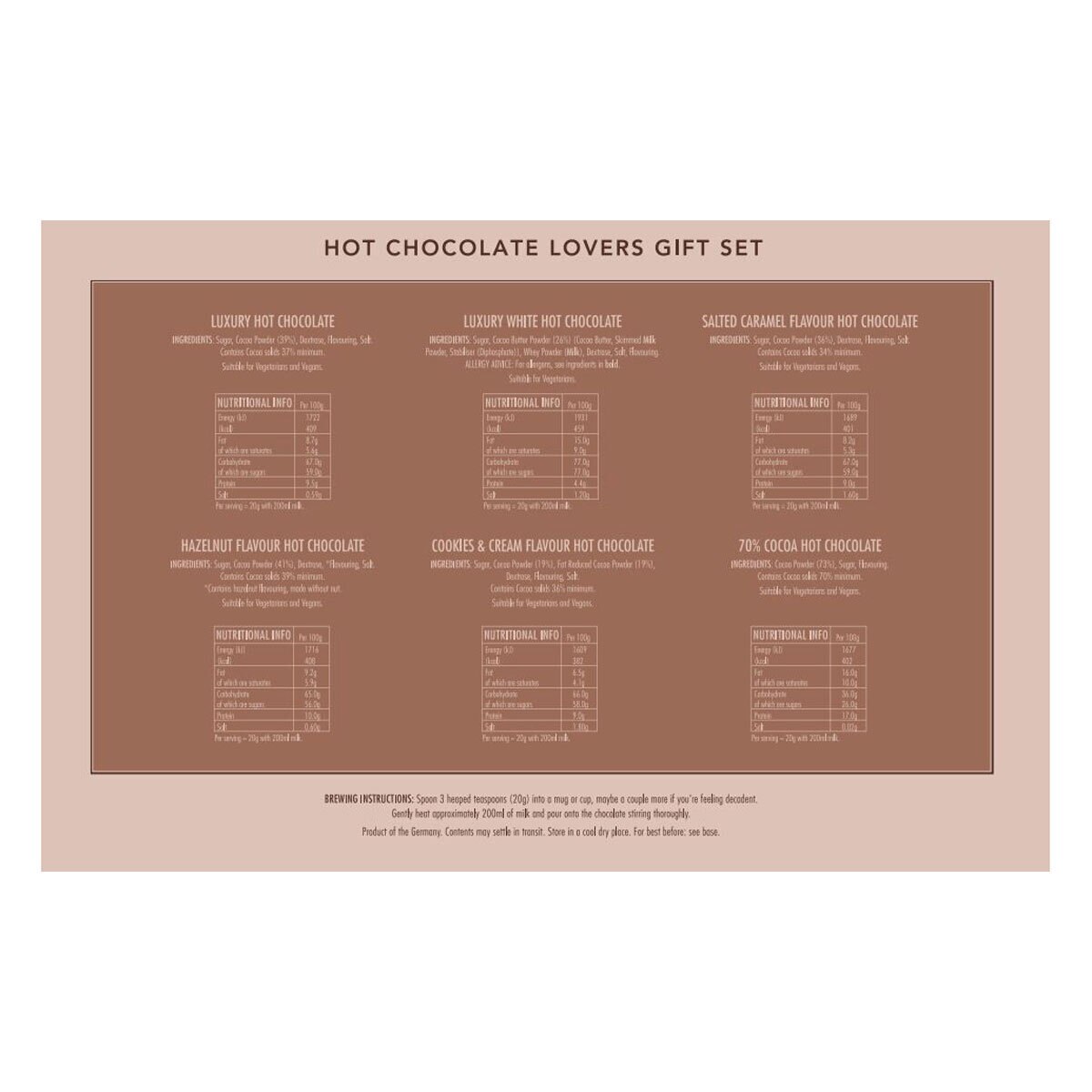 Nutritional Information