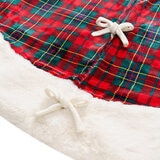 Decorative 66 inch (1.68 m) Christmas Tree Skirt in 3 Colours