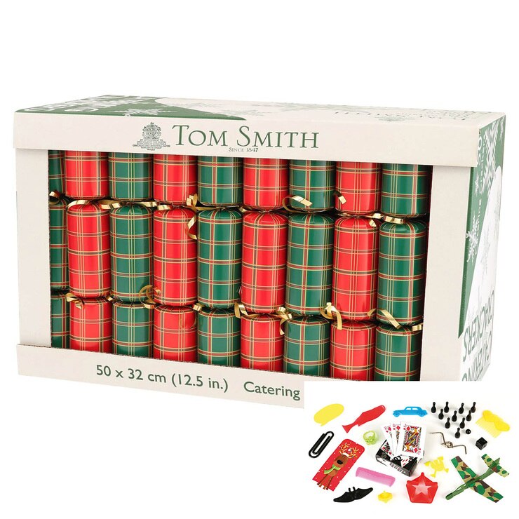 Tom Smith 13 Inch (32 cm) Christmas Crackers 50 Pack Costco UK