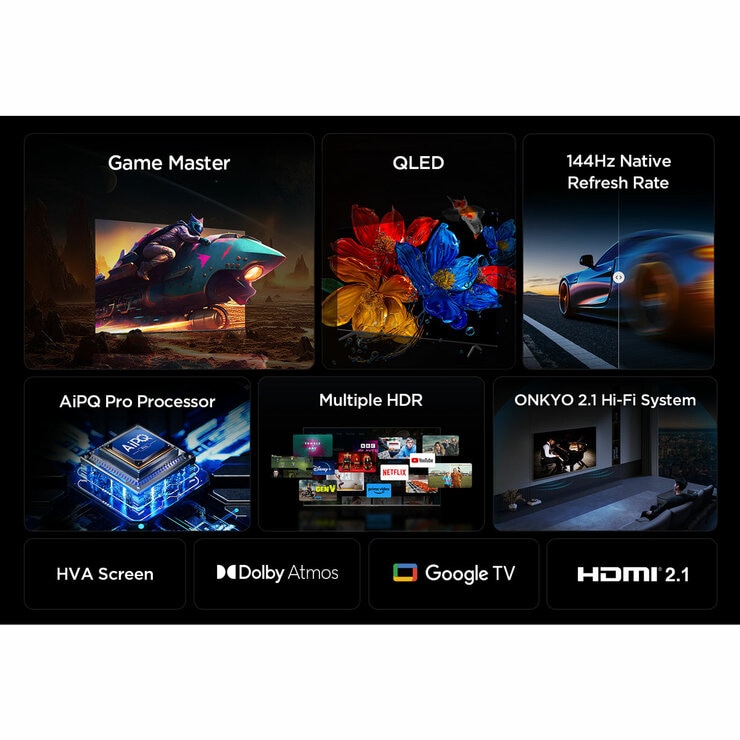 Buy TCL 85P8K-UK 85 Inch QLED Smart TV at Costco.co.uk