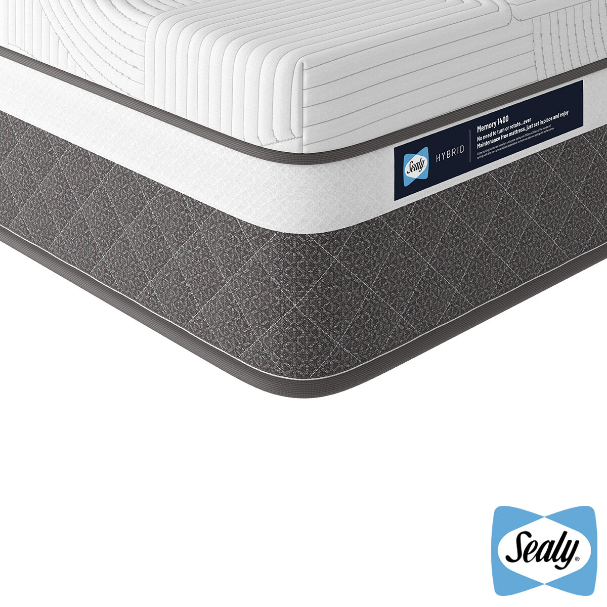Sealy 1400 Pocket Hybrid Memory Mattress in 4 Sizes Sealy 1400 Pocket Hybrid Memory Mattress in 4 Sizes