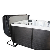 California Spa 13-Jet Malibu Roto Molded 4 Person Hot Tub in Grey - Delivered and Installed