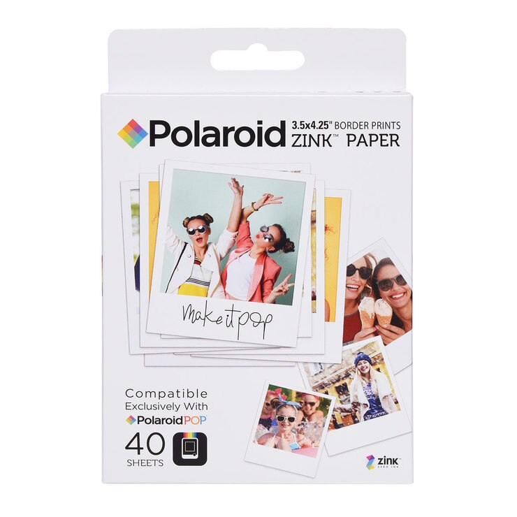 Polaroid POP Instant Digital Camera with Polaroid Zink (Zero Ink) Photo