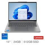 Lenovo IdeaPad Slim 5, Intel Core i7, 24GB RAM, 512GB SSD, 14 Inch Laptop, 83HR0096UK