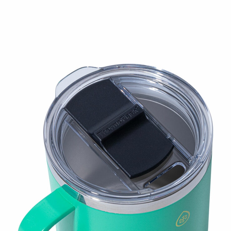 close up of lid for the mug