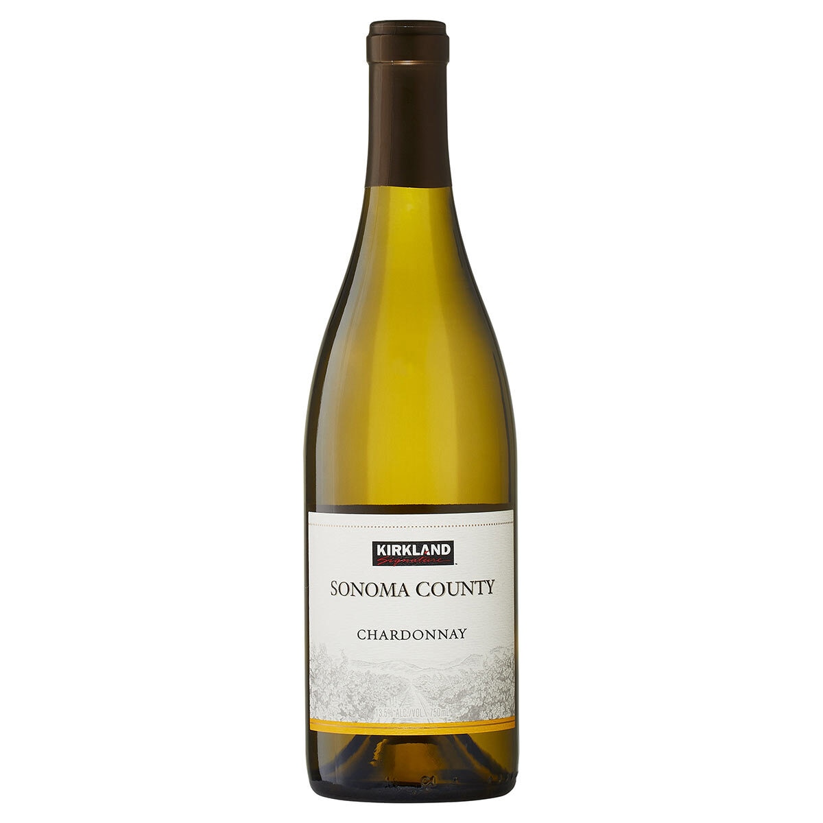 Kirkland Signature Sonoma Valley Chardonnay 2017, 6 x 75cl Costco UK