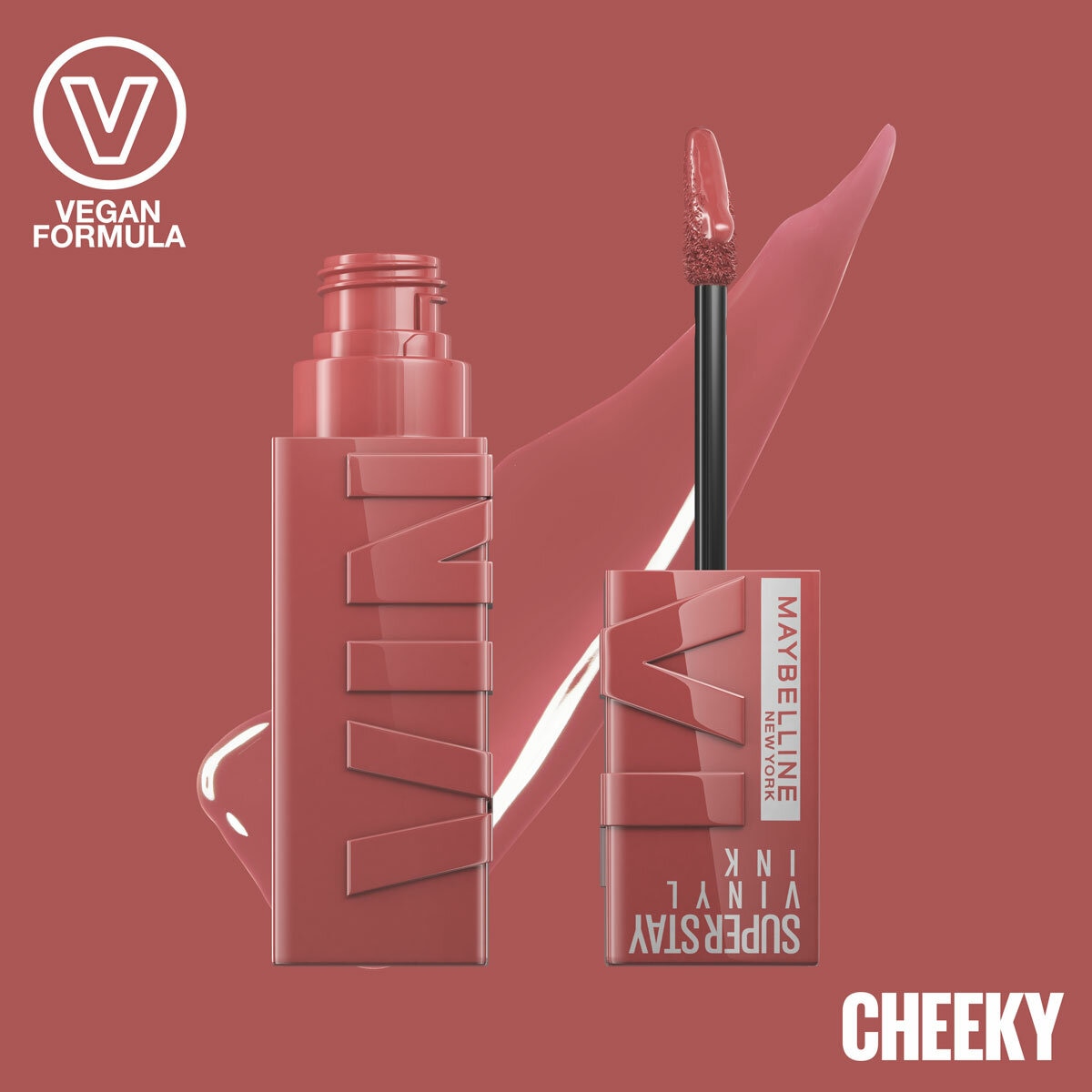 image of lipstick in shade Cheeky