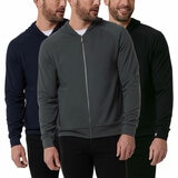 32 Degrees Men's Pique Full Zip Hoodie