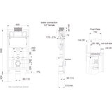 Tavistock 1m Frame