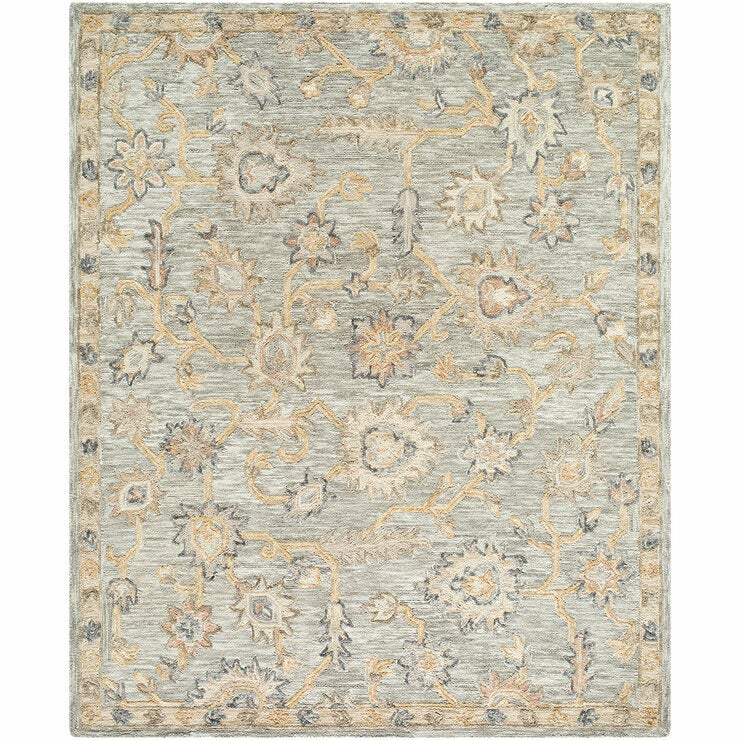 Livabliss Arnold Wool Cream Rug, In 2 Sizes