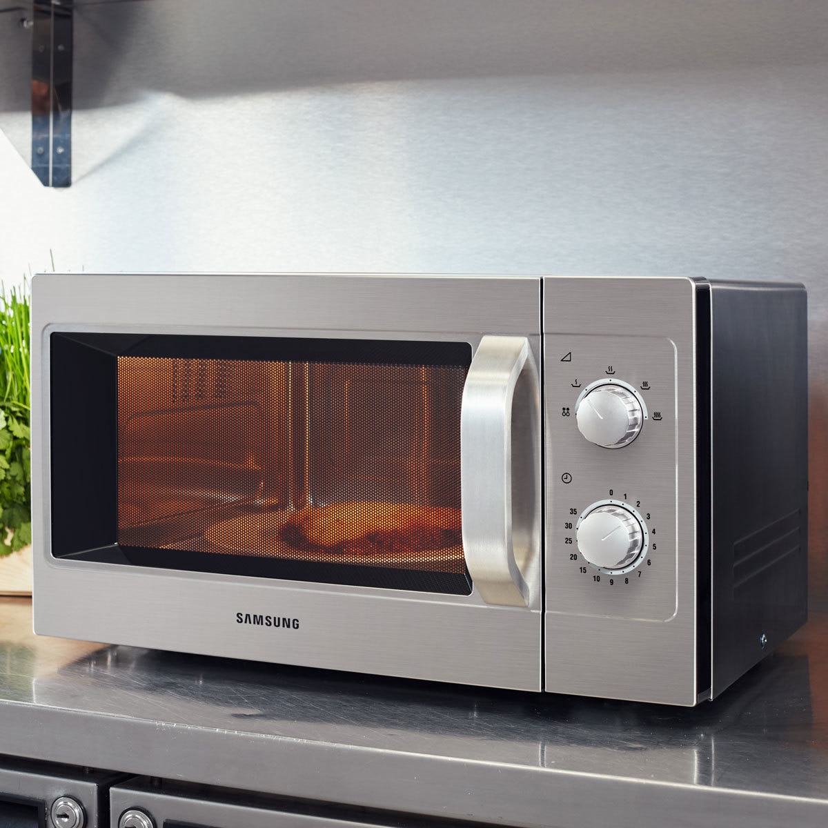 Samsung CM1099/XEU, 26L Commercial Microwave in Stainless Steel Costco UK