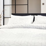 DKNY Paley Park Duvet Cover Set in White, Double