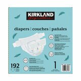 image of kirland signature size 1 nappies box