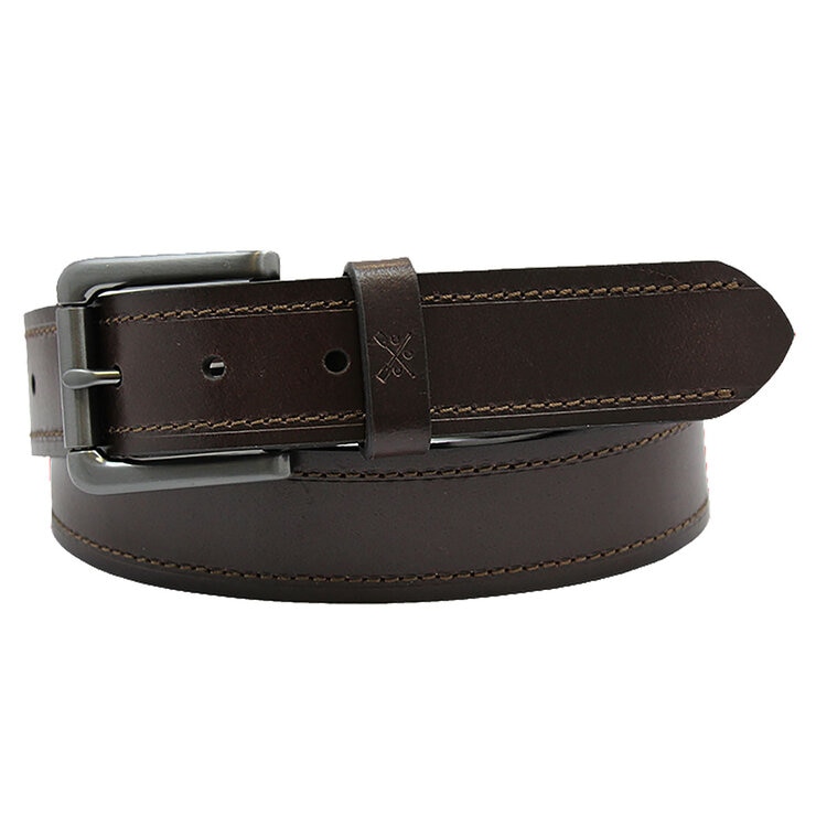 Crew Men's Leather Belt in Brown Crew Men's Leather Belt in Brown
