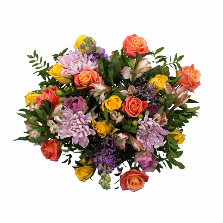 35 Stem Mixed Mother's Day Flower Bouquet with Greetings Card