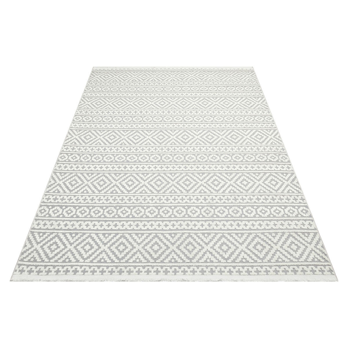 Jazz Silver Indoor / Outdoor Rug, in 2 Sizes