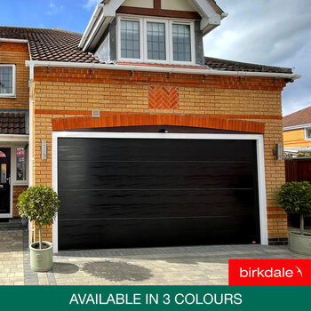 Birkdale Automatic Premium Sectional Garage Door with Installation up to 5m Wide