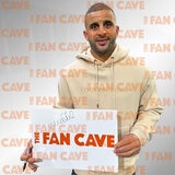 Kyle Walker Signed Framed Manchester City Football Shirt in 2 Options: White or Black Mount