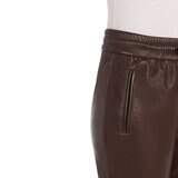 Hilary Radley Faux Leather Pant in Brown - Extra Large