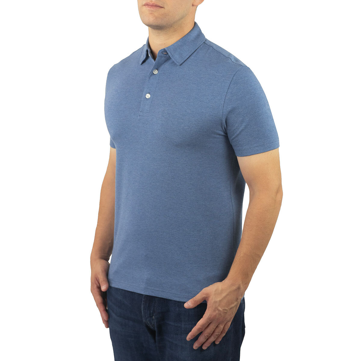 Jachs Men's Pima Blend Polo Shirt