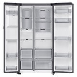 Samsung Bespoke RS80F66KBFEU Side by Side Fridge Freezer, B Rated in Black
