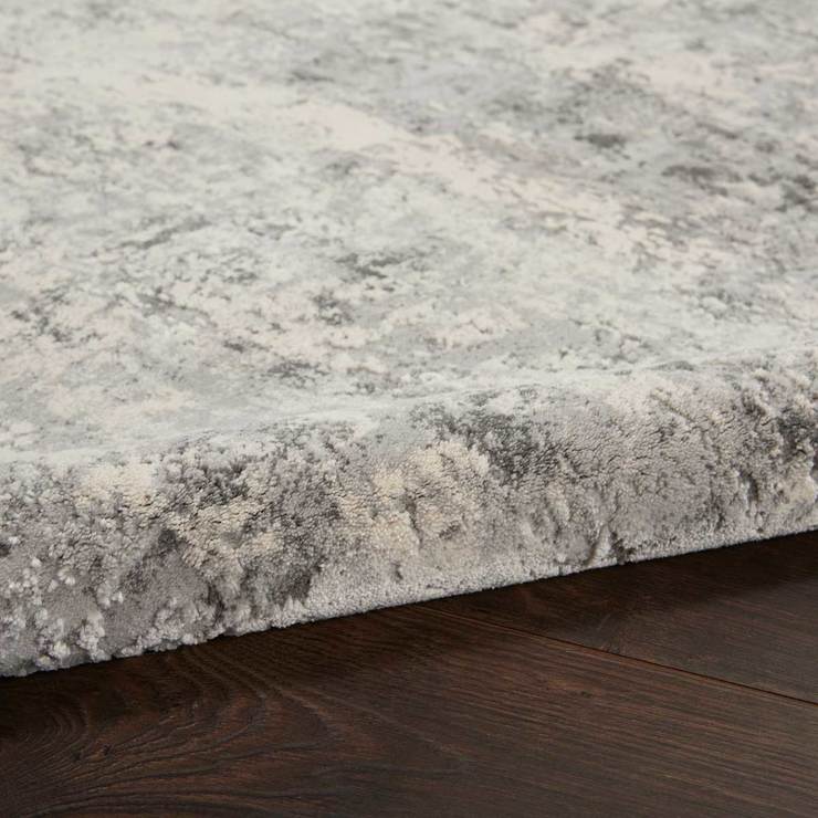 Rustic Textures Mottled Grey Rug, 160 x 221 cm | Costco UK