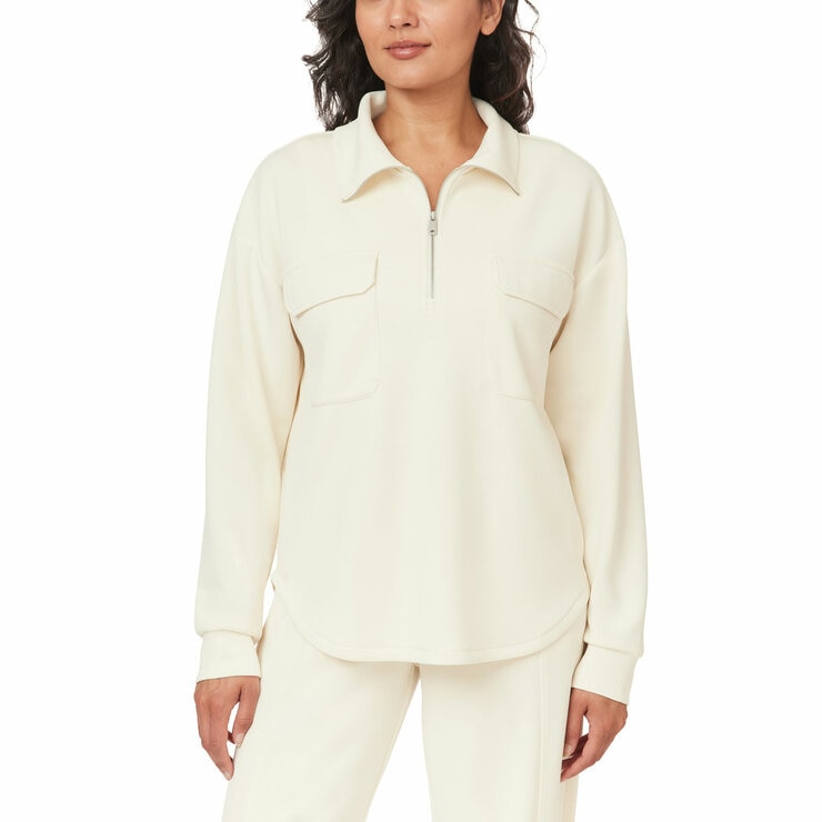 Scotch & Soda Ladies 1/2 Zip Shirt