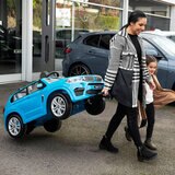 Buy Xootz BMW X5 12V Electric Ride On Blue Lifestyle Image at Costco.co.uk