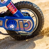 Injusa Fighter Scrambler 24V Children's Electric Blue Motor Bike (4-8 Years)