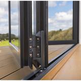 Origin Bi-Fold Door up to 2.1m wide, in Grey