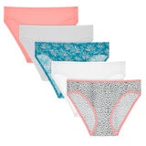 Room Service Ladies Printed Brief 5 Pack