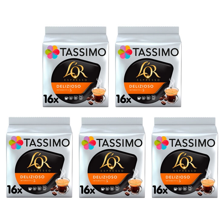 Tassimo L'OR Espresso Delizioso Coffee Pods, 80 Servings Costco UK
