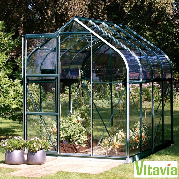 Vitavia Washington 5000 6ft 2" x 8ft 2" (1.9 x 2.6 m) Greenhouse Package Vitavia Washington 5000 6ft 2" x 8ft 2" (1.9 x 2.6 m) Greenhouse Package