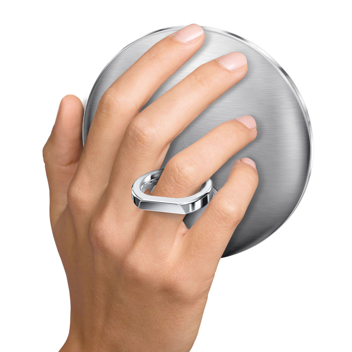 Back Profile of Simplehuman compact mirror