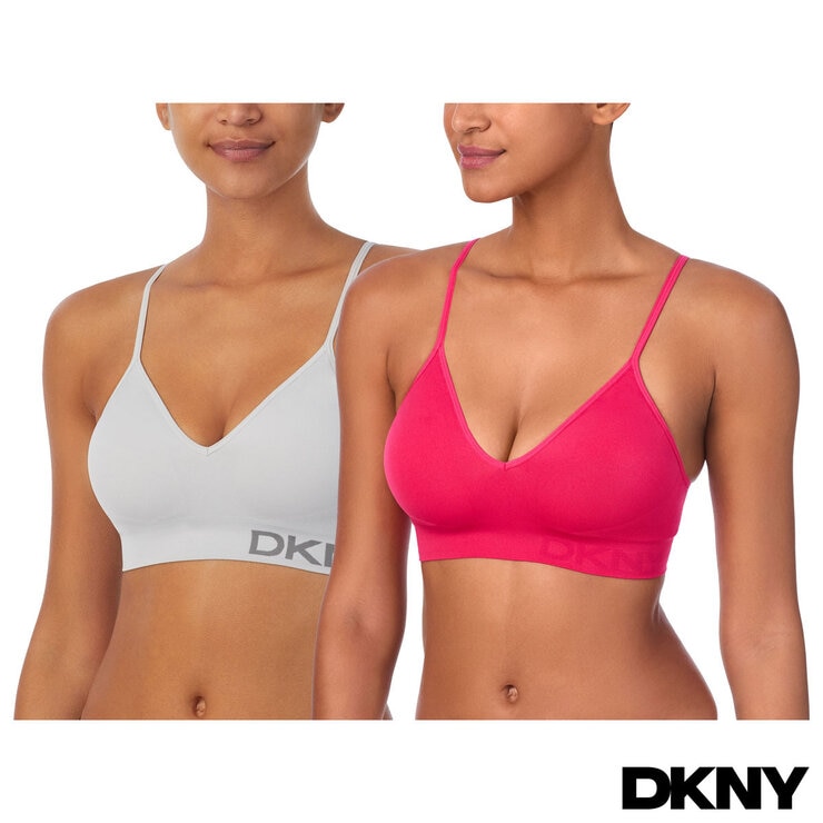 DKNY Seamless Bralette, 2 Pack