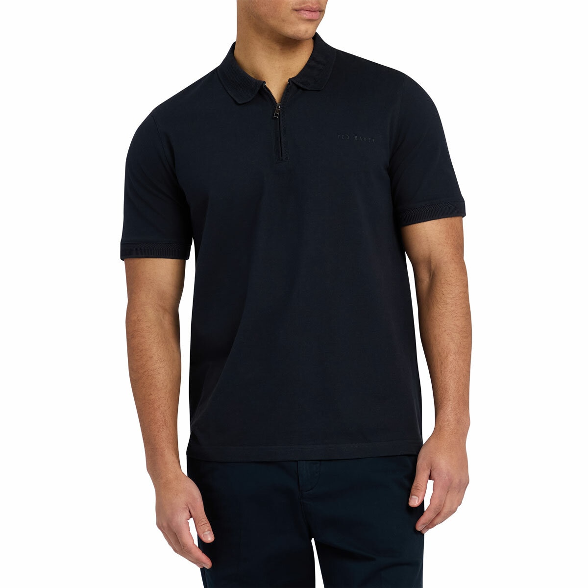 Ted Baker Men's Cyrile Zip Polo Shirt