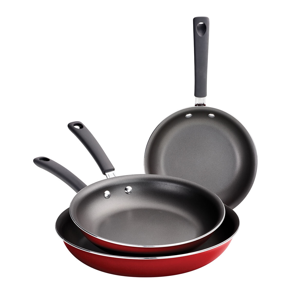 Tramontina Frying Pan Set 3 Piece in 2 Colours 