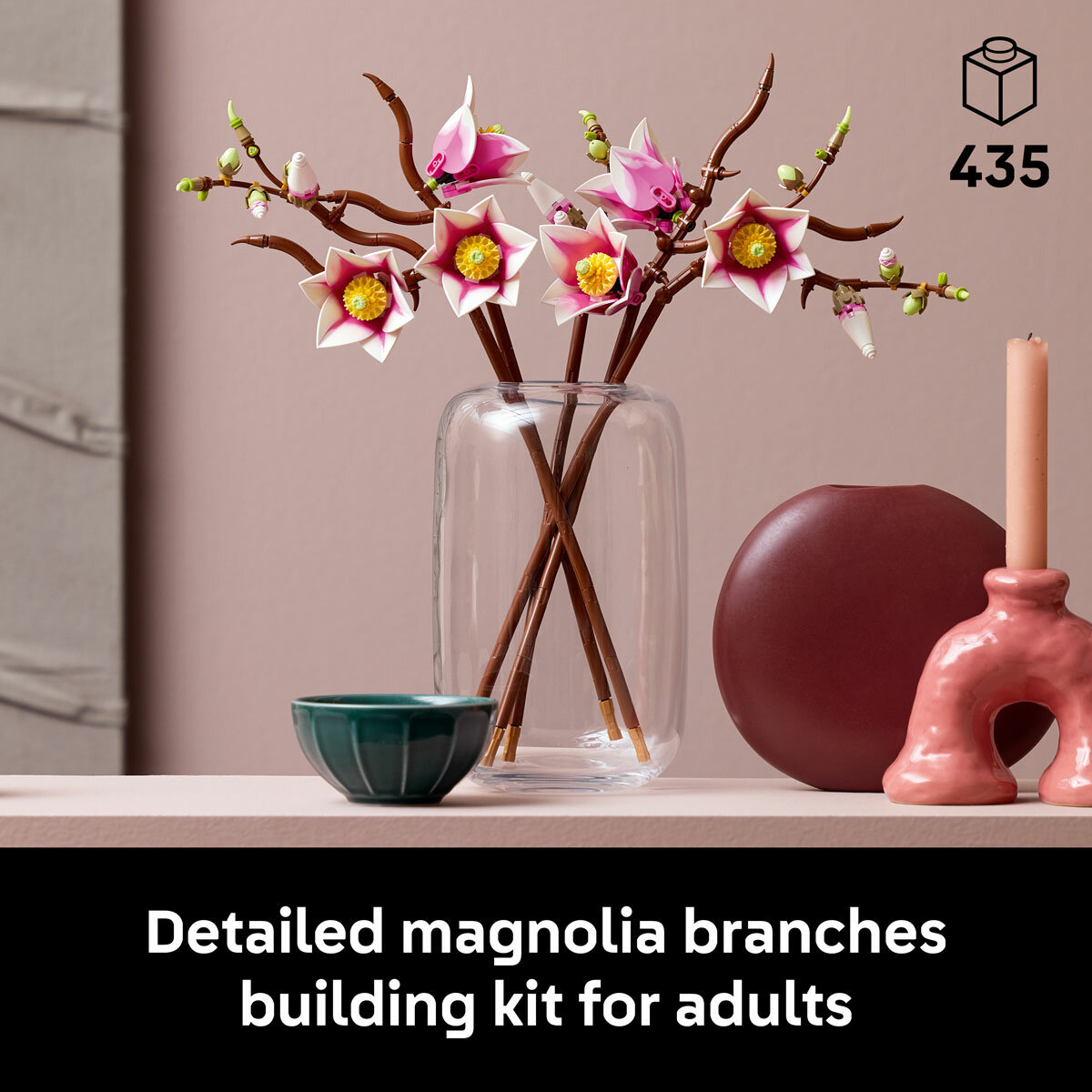 LEGO Botanicals Magnolia Branches - Model 11510 (18+ Years)
