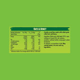 Image of nutritional information and ingredients