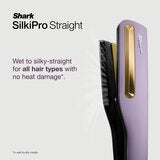 Lifestyle image showing wet to silky straight Lifestyle image showing wet to silky straight
