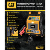 CAT 1200AMP Jump Starter, Portable USB Charger and Air Compressor