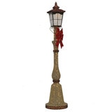 7ft (2.1m) Single Lantern Head Lamp post with 150 LED Lights