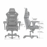Andaseat Kaiser 4 Chair, Purple - Line Drawing