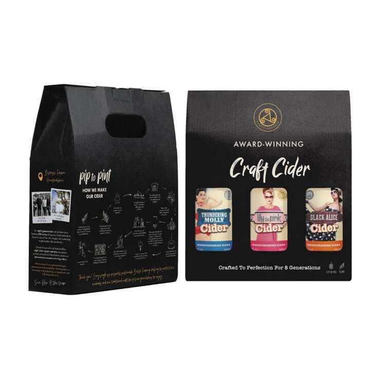 Celtic Marches Apple Cider 3 x 500ml x 3 Gift Packs