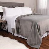 Kirkland Signature King Size Plush Blanket in 4 Colours, 248 x 233 cm