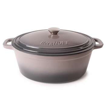 BergHOFF Neo Cast Iron Oval Casserole, 29cm/4.5L