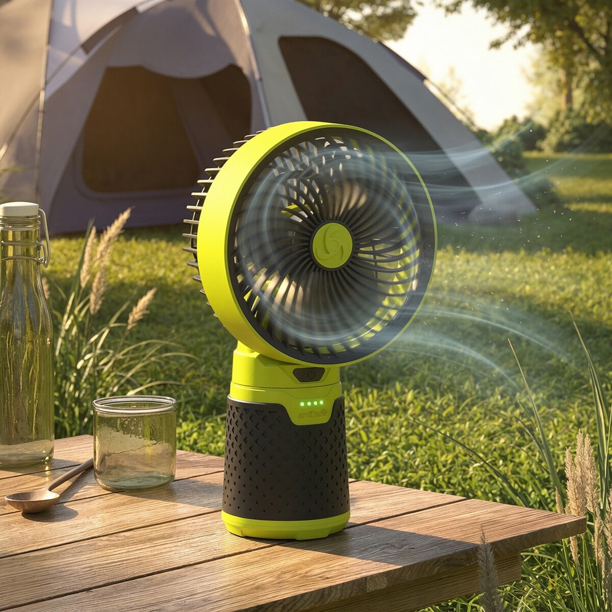 Lifestyle image of the fan Lifestyle image of the fan