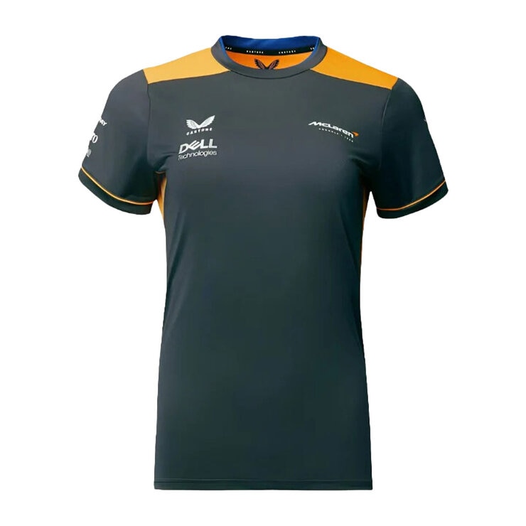 McLaren F1 Women's Replica Grey Set Up T-Shirt