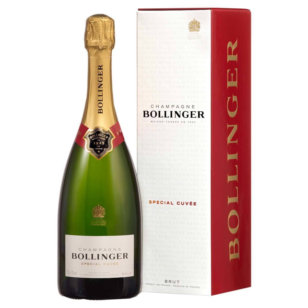 Bollinger Special Cuvée NV Champagne, 6 x 75cl with Gift Box